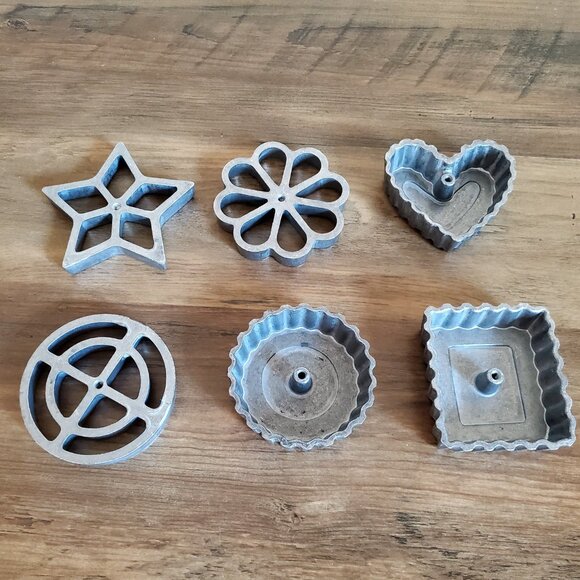 7 pc Nordic Ware Deluxe Rosette and Timbale Set - Picture 5 of 5